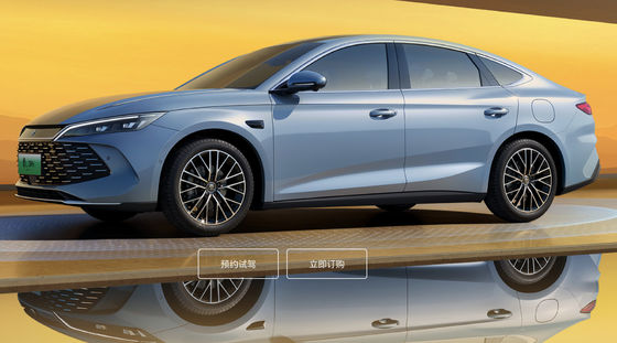 2025 BYD Qin L DMi 4 درب 5 صندلی EV با شارژ سریع 0.42 ساعت و پشتیبانی AC / DC